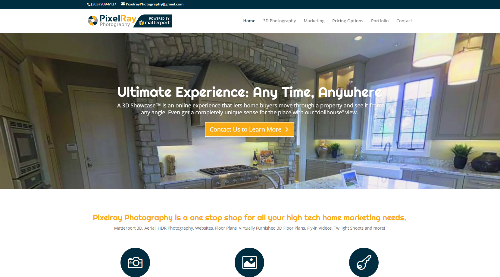 Website Portfolio Pixel Ray Photography Soul Web Design Software ...