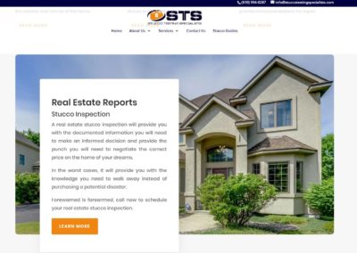 Stucco Testing Specialists Website Design Search Engine Optimization Online Marketing